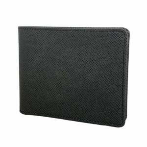 Louis Vuitton Taiga Wallet, Porte-Biere 6 Carte-Crédit, M30482, Ardoise Men's